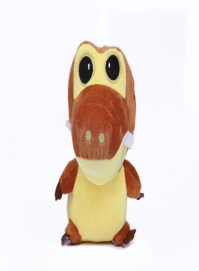 Plush Kids لعبة محشوة ناعمة للأطفال، تجمع بين الديناصور والتمساح الصغير - Image 4